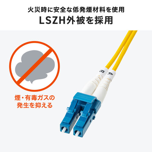 ���t�@�C�o�P�[�u�� OS2 10GBASE-LR/ER/ZR�K�i 10Gbps �V���O�����[�h LC�~2-SC�~2 ���K�l�^ 2�c �V���[�g�u�[�c �f���v���b�N�X SM 9��m 30m