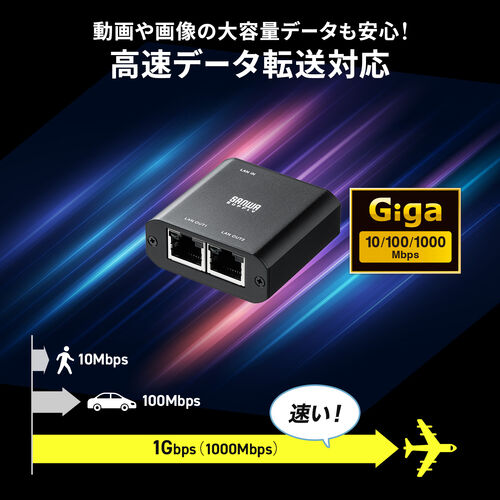 �X�C�b�`���O�n�u LAN�n�u �M�K�r�b�g 3�|�[�g Type-C���d �����^ �A���~➑� AUTO-MDIX 2���z