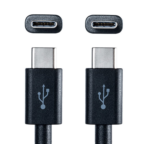 USB ^CvCP[uiUSB2.0EUSB PDΉEType-CIX/Type-CIXEUSB-IFF؍ς݁E50cmEubNj 500-USB052-05