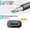 USB Type-CP[u 50cm USB3.1 Gen2 USB A-CRlN^ USB-IFFؕi ubN 500-USB053-05