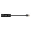 USBタイマーケーブル Type-A USB2.0 電流測定 充電 データ転送 3A対応 ブラック 500-USB057