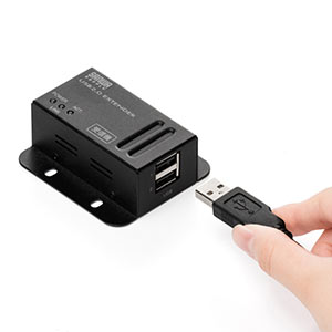USBエクステンダー USB2.0 最大50m延長 USB2ポート｜サンプル無料貸出 