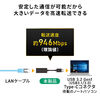 有線LANアダプター Type-C イーサネットアダプタ MacBook ChromeBook iPad Pro Nintendo Switch対応