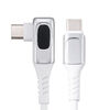 USB Type-CP[u W\@\t LRlN^ PD240WΉ 炩VRP[u USB2.0 iPhone16 1m zCg 500-USB078L-1