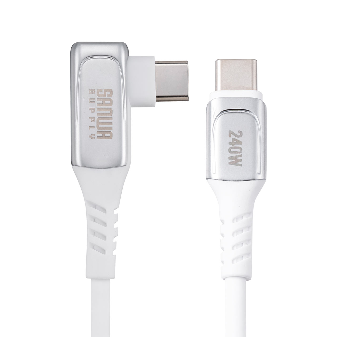 USB Type-CP[u W\@\t LRlN^ PD240WΉ 炩VRP[u USB2.0 iPhone16 1m zCg 500-USB078L-1