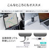 USB Type-CP[u W\@\t LRlN^ PD240WΉ 炩VRP[u USB2.0 iPhone16 1m zCg 500-USB078L-1