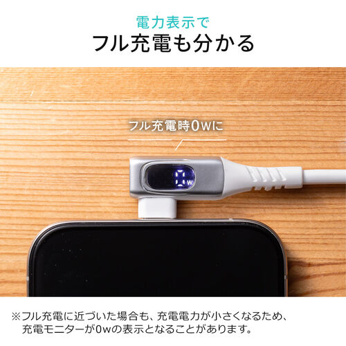 USB Type-CP[u W\@\t LRlN^ PD240WΉ 炩VRP[u USB2.0 iPhone16 2m zCg 500-USB078L-2