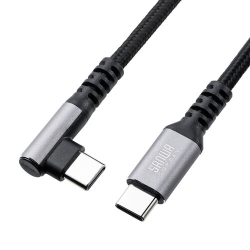 USB Type-CP[u L USB PD60W |GXebV ϋv CtoC USB2.0 [d f[^] X}z ^ubg Nintendo Switch m[gp\R 1m 500-USB081-1BK