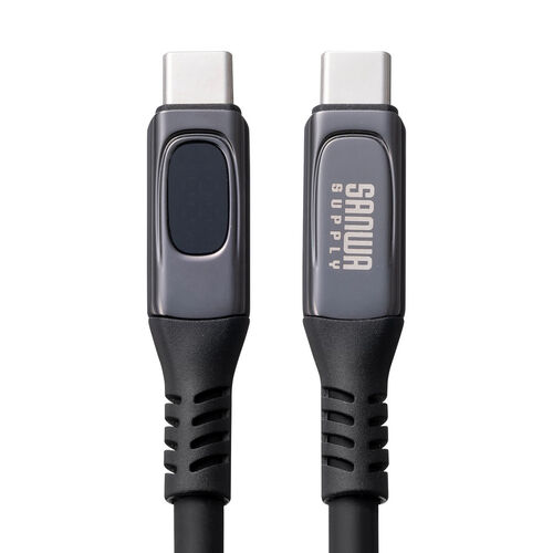 USB Type-CP[u USB PD100WΉ d͕\@\t 1m USB 20Gbps 8K/60HzΉ VRP[u [d f[^] f` iPhone 16Ή 500-USB087-1