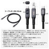 USB Type-CP[u USB PD100WΉ d͕\1m USB4.0 USB 20Gbps 8K/60HzΉ VRP[u [d f[^] f` iPhone 16Ή 500-USB087-1