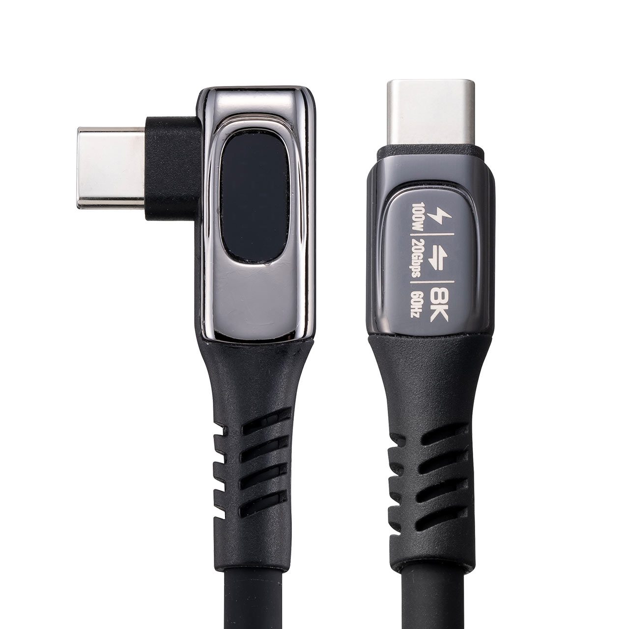 USB Type-CP[u W\@\t USB4.0 8K/60Hz LRlN^ f`B\ PD100WΉ 1m VRP[u  [d f[^] X}z ^ubg 500-USB087L-1