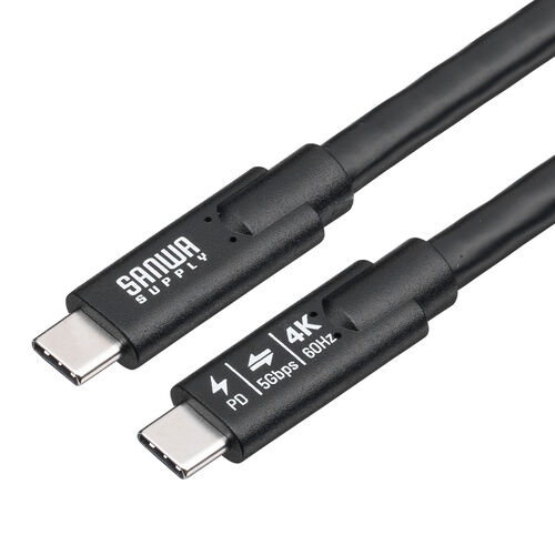 yVi|Cg10{zUSB Type-CP[u 7m Type-Cfo͑Ή USB PD75WΉ 4K/60Hz Alt[h 5Gbps [d f[^] ubN dq 500-USB096-7