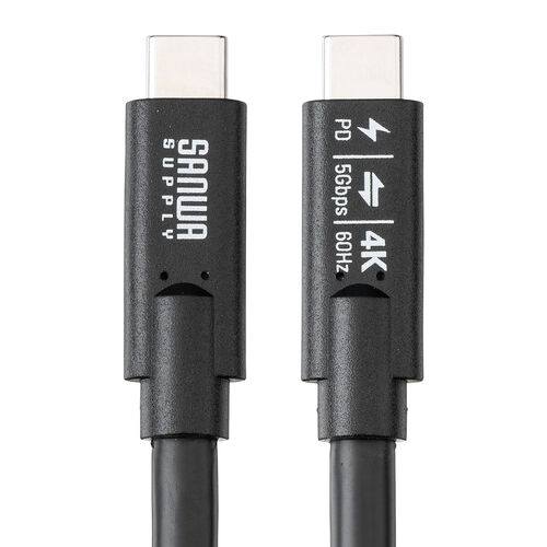 yVi|Cg10{zUSB Type-CP[u 7m Type-Cfo͑Ή USB PD75WΉ 4K/60Hz Alt[h 5Gbps [d f[^] ubN dq 500-USB096-7