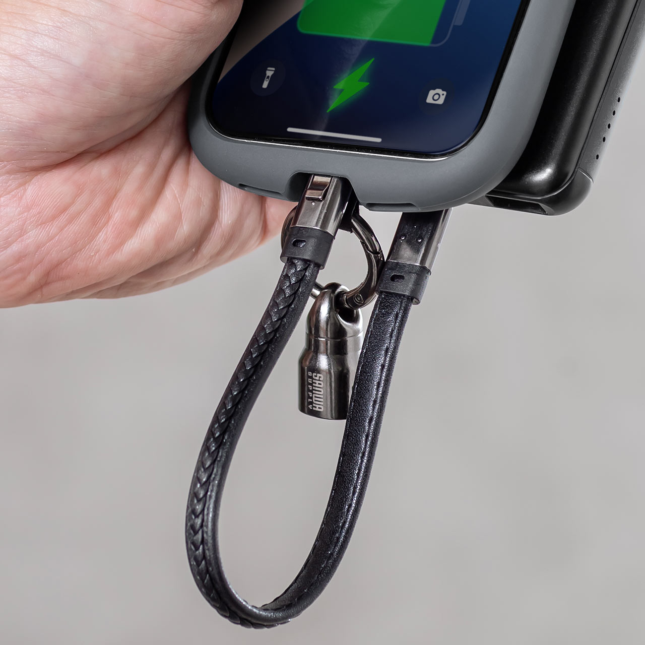 yViP10{zUSBP[u USB Type-C Xgbv }[d PD240WΉ nhXgbv iPhone16 22cm ubN 500-USB097BK