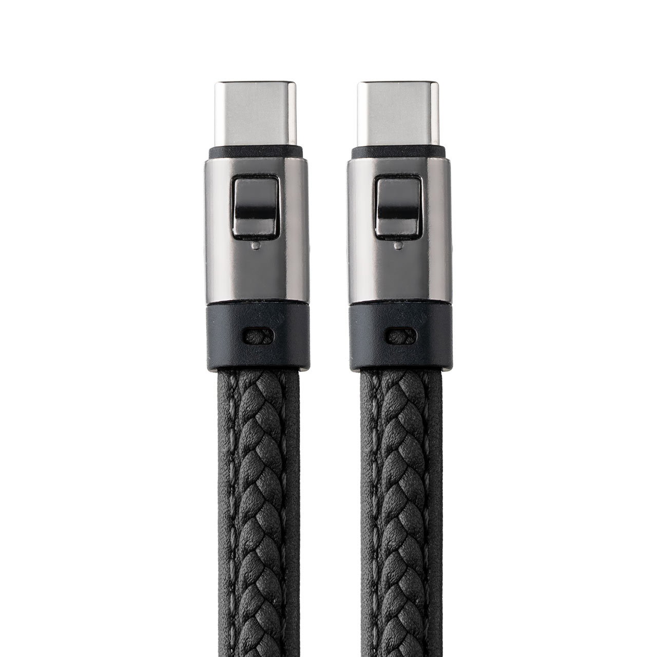 yViP10{zUSBP[u USB Type-C Xgbv }[d PD240WΉ nhXgbv iPhone16 22cm ubN 500-USB097BK