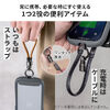 yViP10{zUSBP[u USB Type-C Xgbv }[d PD240WΉ nhXgbv iPhone16 22cm ubN 500-USB097BK