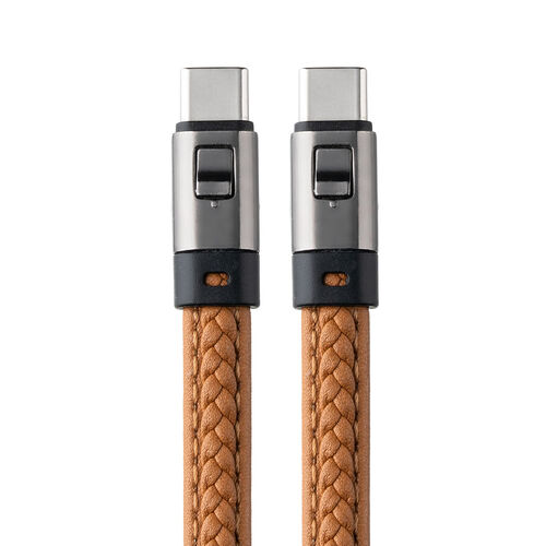 USB�P�[�u�� USB Type-C �X�g���b�v �}���[�d PD240W�Ή� �n���h�X�g���b�v iPhone16 22cm �u���E��