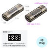 �y�r�W�l�X�����Z�[���zUSB-C ���p�A�_�v�^ �d�͕\���@�\ ���X-���X ���� USB 40Gbps PD 140W �f���o�� 8K 60Hz ���� Type-C �N���A�J���[ �X�P���g���f�U�C��