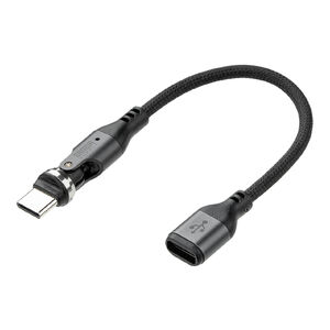 540�x������Ɖ�]�IUSB-C�ϊ��A�_�v�^�P�[�u����2��ޔ���