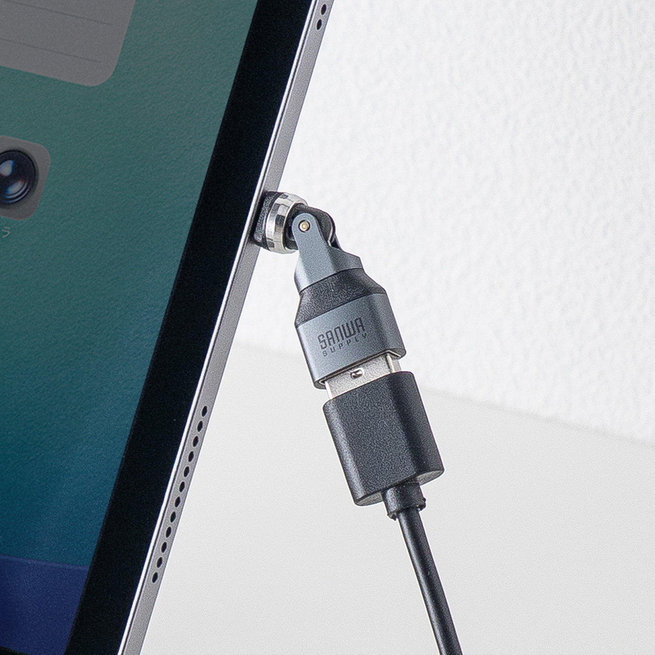 USB A to C �ϊ��A�_�v�^ 540����] �㉺���E �S�����Ή� L�� L�^ �R�l�N�^ USB2.0 Type-C�I�X-USB A���X �����ϊ� �K�����^���b�N