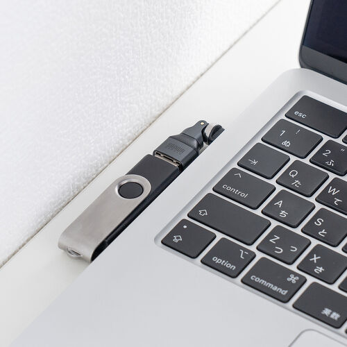 USB A to C �ϊ��A�_�v�^ 540����] �㉺���E �S�����Ή� L�� L�^ �R�l�N�^ USB2.0 Type-C�I�X-USB A���X �����ϊ� �K�����^���b�N