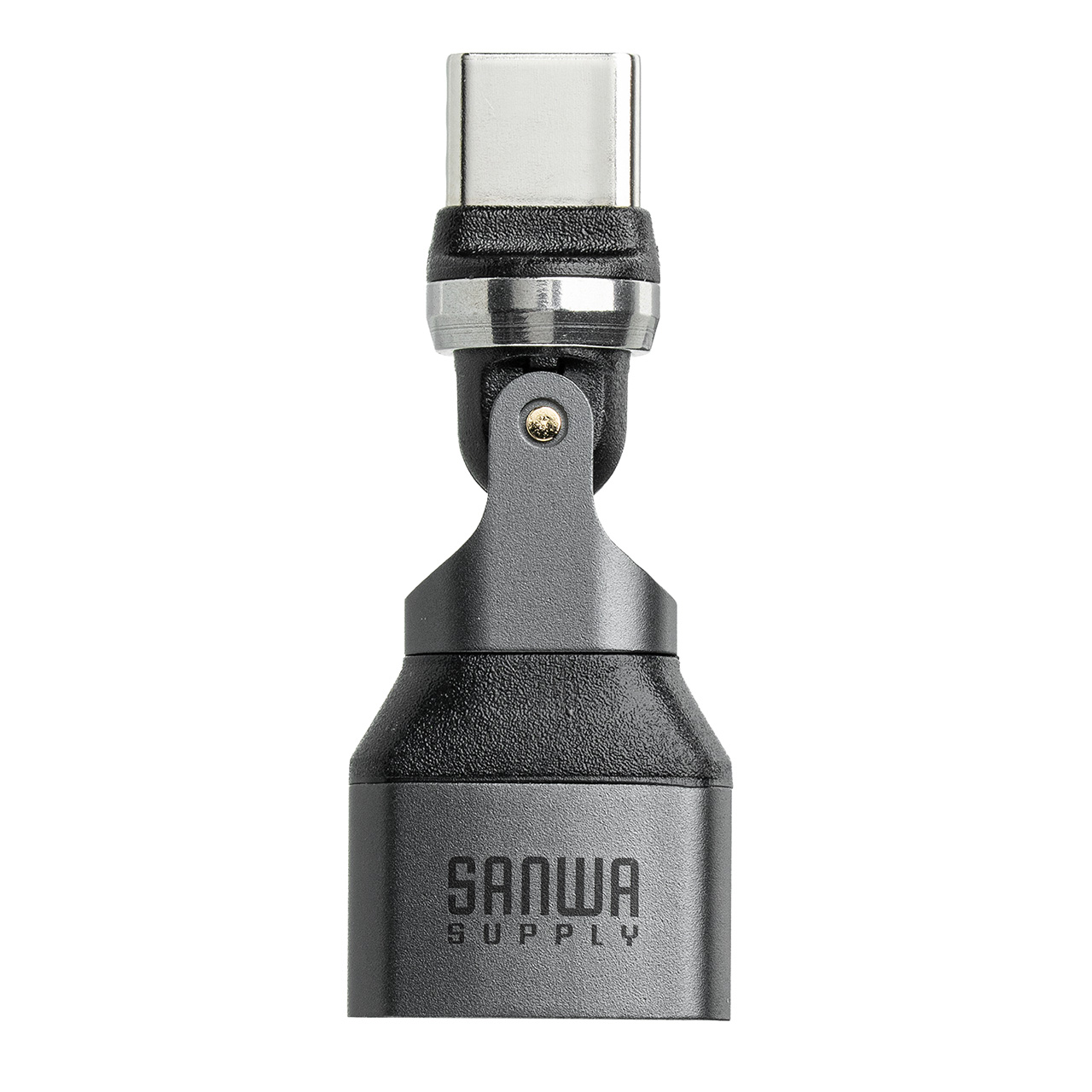 USB A to C �ϊ��A�_�v�^ 540����] �㉺���E �S�����Ή� L�� L�^ �R�l�N�^ USB2.0 Type-C�I�X-USB A���X �����ϊ� �K�����^���b�N