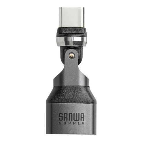 USB A to C �ϊ��A�_�v�^ 540����] �㉺���E �S�����Ή� L�� L�^ �R�l�N�^ USB2.0 Type-C�I�X-USB A���X �����ϊ� �K�����^���b�N