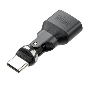 USB A to C �ϊ��A�_�v�^ 540����] �㉺���E �S�����Ή� L�� L�^ �R�l�N�^ USB2.0 Type-C�I�X-USB A���X �����ϊ� �K�����^���b�N