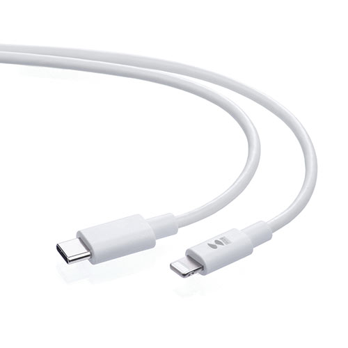USB Type-C LightningP[u 1m MFiFؕi zCg iPhone iPad [d f[^ʐM 501-IPLM024W