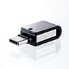 USBメモリ(USB Type-C/USB3.1 Gen1・16GB・スイング式・超小型・名入れ）
