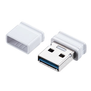 USBメモリ（超小型・高速データ転送・キャップ式・8GB・USB3.2 Gen1・ホワイト） 600-3UP8GWの販売商品 |  通販ならサンワダイレクト