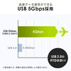 yZ[zUSB 128GB USB A Type-C Ή USB 5Gbps(USB3.2 Gen1) lbNXgbvt XCO Ή 600-3USCA128G