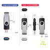 USB 16GB USB A Type-C Ή USB 5Gbps(USB3.2 Gen1) lbNXgbvt XCO Ή 600-3USCA16G