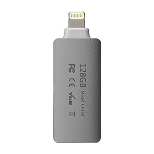 & 128GB MFi USBメモリ 日本企画製品日本語専用 iPhone us
