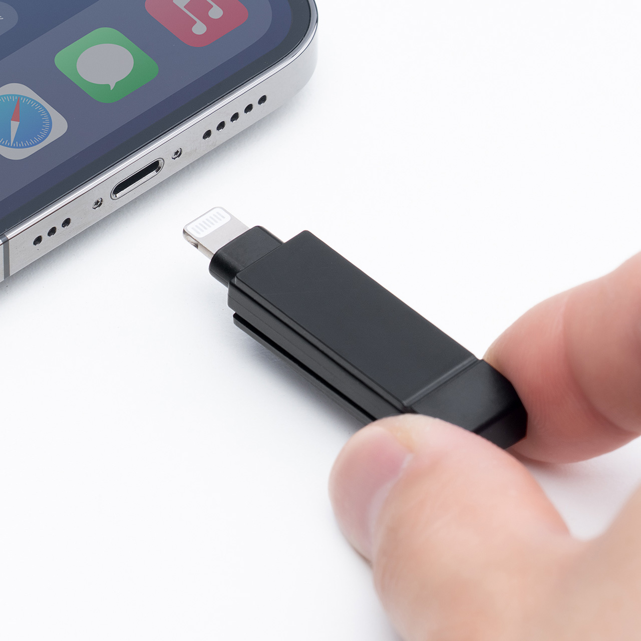 ���C�g�j���O �� USB-A USB������ 256GB MFi�F�� iPhone iPad Android �Ή� �p�\�R�� �ʐ^ ���� �o�b�N�A�b�v �X�C���O�� iXflash