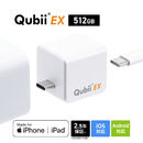 Qubii EX 512GB USB-C �^�C�v iPhone Android �o�b�N�A�b�v ������ 2.5�N�ۏ� PD60W ���� �[�d �e�ʕs�� �ʐ^ ���� iPad �z���C�g