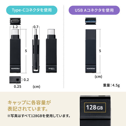 Type-C �� USB-A USB������ 128GB MFi�F�� iPhone iPad Android �Ή� �p�\�R�� �ʐ^ ���� �o�b�N�A�b�v �X�C���O�� iXflash