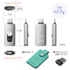 Lightning/Type-C USB 128GB O[ iPhone Android Ή MFiF obNAbv iPad USB 10Gbps Piconizer4 600-IPLUC128GGY