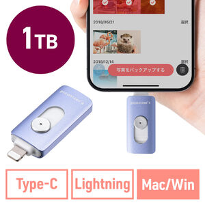 Lightning/Type-C USB 1TB oCIbg iPhone Android Ή MFiF obNAbv iPad USB 10Gbps Piconizer4