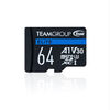 microSDXCカード 64GB Class10 UHS-I対応 SDカード変換アダプタ付き Nintendo Switch対応 Team製 600-MCSD64G