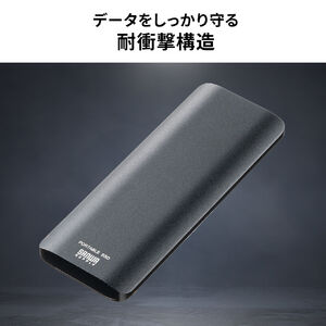 ポータブルSSD 外付け USB3.2 Gen2 1TB 最大読み込み速度約