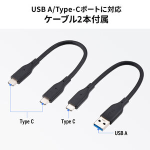 ポータブルSSD 外付け USB3.2 Gen2 512GB 最大読み込み速度約