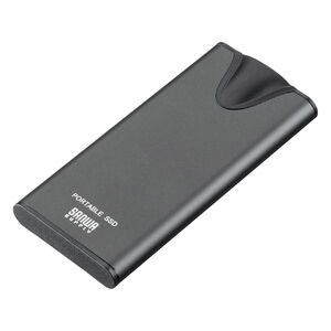 |[^uSSD 512GB Ǐoő2000MB/s ^ USB Type-Cڑ USB20Gbps USB3.2 Gen2~2 P[u^ Vo[