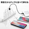 USB充電器（1ポート・1A・コンパクト・PSE取得・USB-ACアダプタ・iPhone充電対応・ブラック）