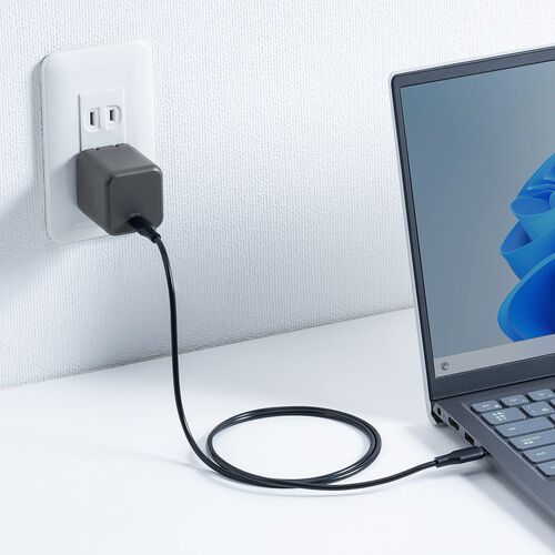 USB[d PD [d ő65W 1|[g Type-C~1 GaN̗p ܂肽ݎvO ^ L[u }[d m[gp\R X}z ^ubg PSEKi 700-AC044