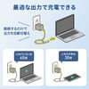 USB[d PD [d ő65W 1|[g Type-C~1 GaN̗p ܂肽ݎvO ^ L[u }[d m[gp\R X}z ^ubg PSEKi 700-AC044