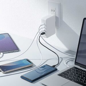 USB[d PD vő145W 4|[g 1|[gő140W Type-C~3 USB-A~1 GaN̗p