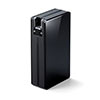 モバイルバッテリー（ACプラグ内蔵・最大2.1A出力・大容量10000ｍAh・2ポート搭載・iPhone/iPad充電対応・ブラック）
