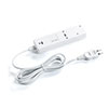 電源タップ（USB充電ポート付・最大3.1Aまで・1400W・2m・2個口・個別スイッチ付）