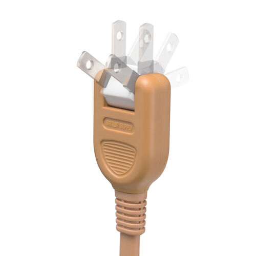 電源タップ USBポート付 iPhone/スマホ充電 9個口 2m 一括集中スイッチ 節電 雷ガード ライトブラウン木目 700-TAP066-2LM